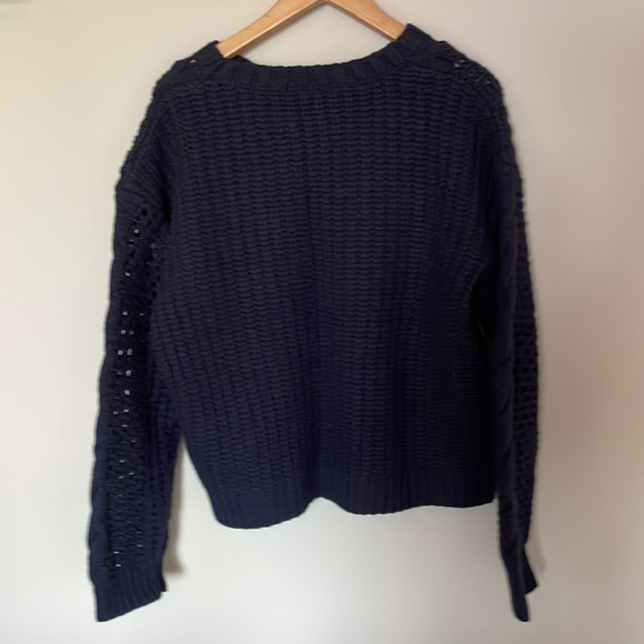 SANDRO chunky cable knit sweater - Picture 4 of 8